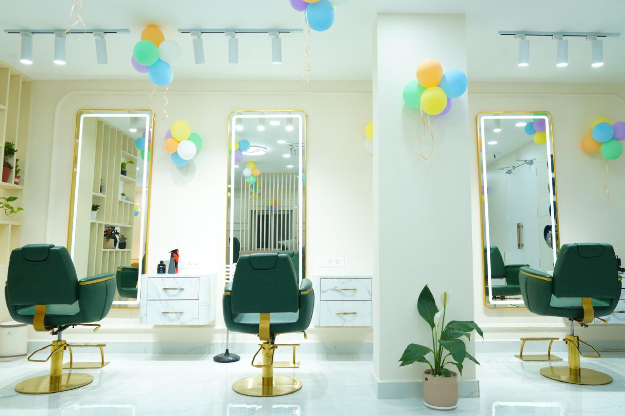 Emerald styling stations at Alpa Salon